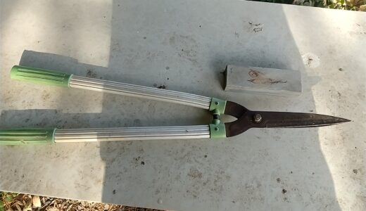 草刈りハサミは何度でも復活する｜1500円のアルミハサミを使い倒すメンテ術