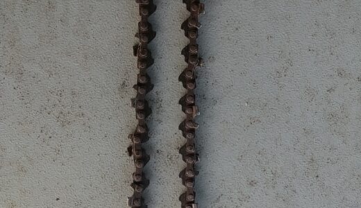 4000円の18Vチェーンソー刃が半年でダメに